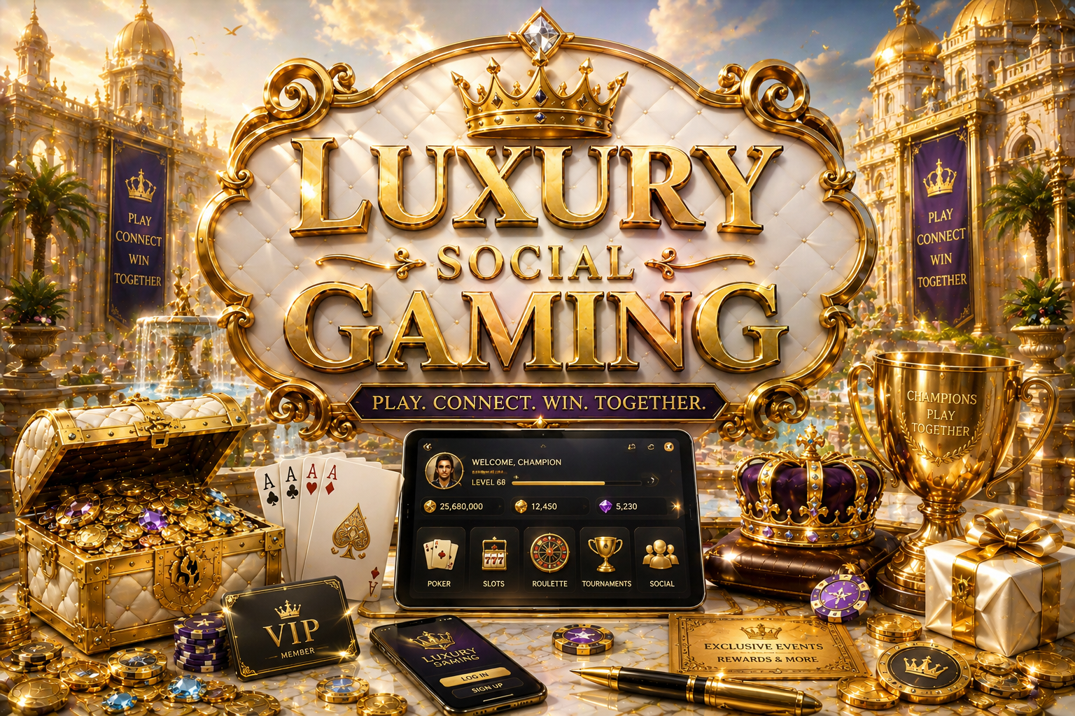 Luxury Social Gaming featured artwork